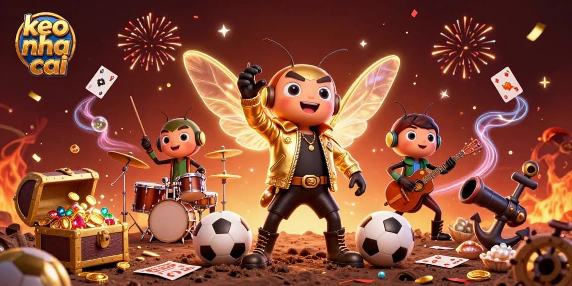 Experience thrilling sports betting with keo nha cai, featuring vibrant 3D casino characters and captivating game elements.