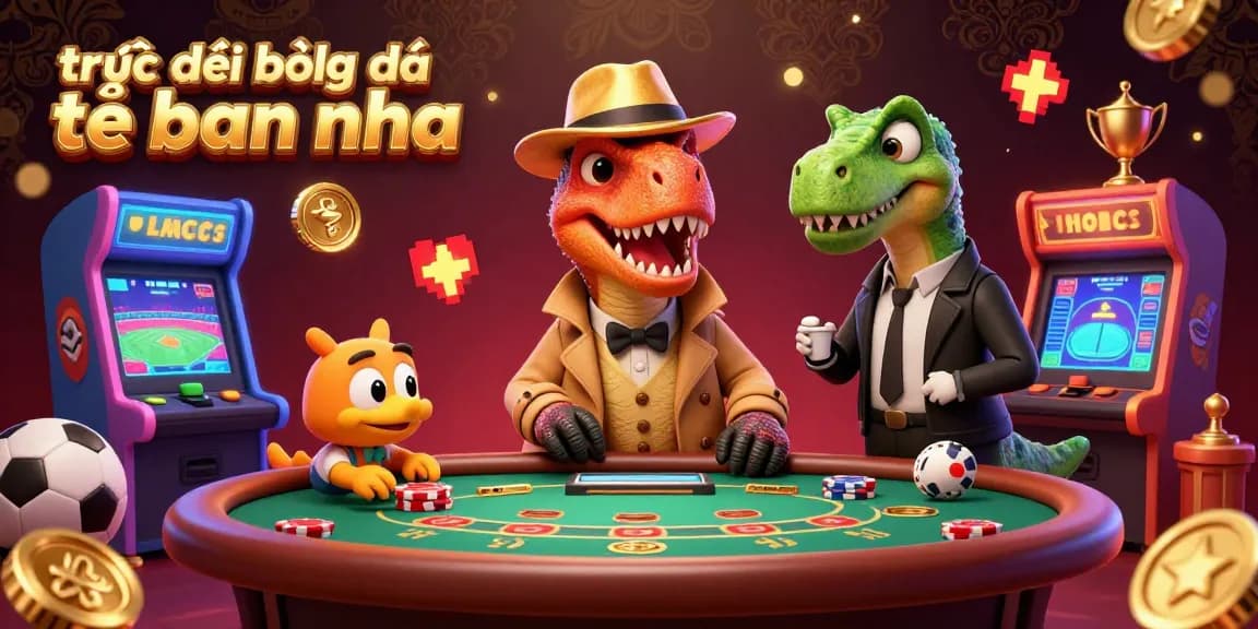 Engage with trực tiếp bóng đá tây ban nha through this vibrant scene depicting dynamic sports betting activities and gaming elements.
