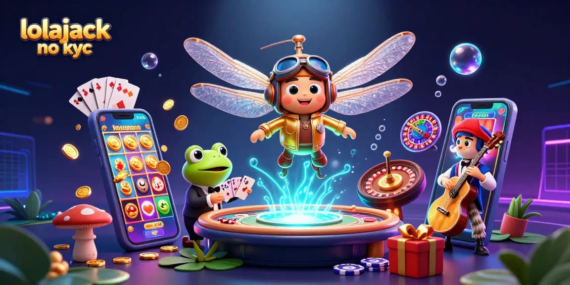 Experience exciting gaming at lolajack no kyc casino with vibrant characters and thrilling slots!