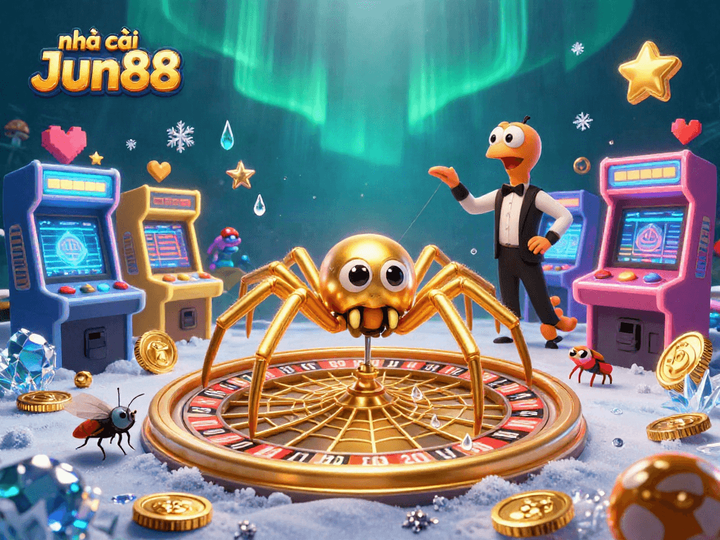 Place bets with house advantages at nhà cái Jun88's casino, featuring vibrant gaming elements
