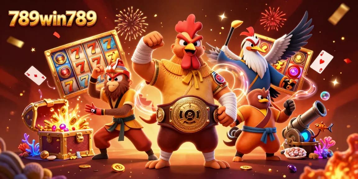 Engage in thrilling gaming experiences at 789win789 with vibrant characters and dynamic casino action.