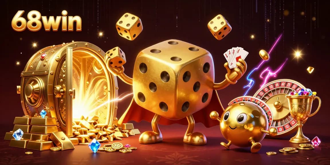 Experience thrilling wins at 68win with exciting gameplay and vibrant casino visuals.
