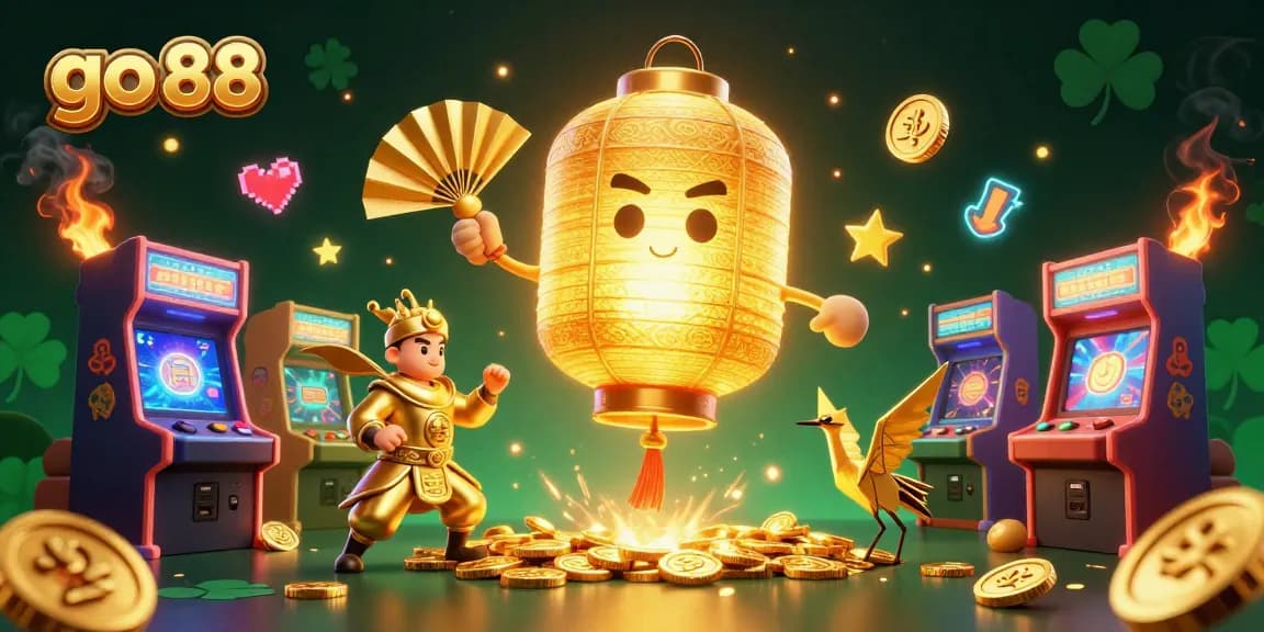 Engage with go 88 as a glowing lantern spirit leads the night market casino experience.