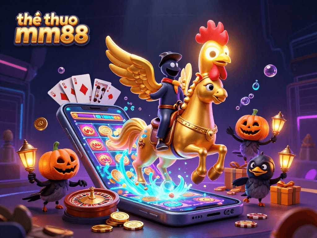 Experience thrilling sports betting action with thể thao mm88 in a vibrant casino scene filled with gaming excitement.