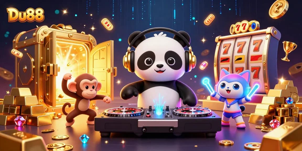 Experience thrilling gameplay with Du88 while engaged in a lively casino atmosphere.