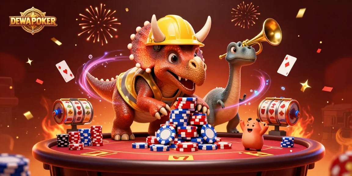 Join the excitement at DEWAPOKER with vibrant poker action and dynamic game elements!