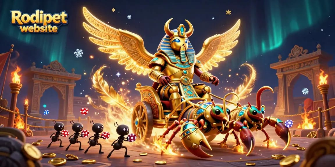 Engage with the Rodipet website as colossal characters bring excitement to casino gaming.