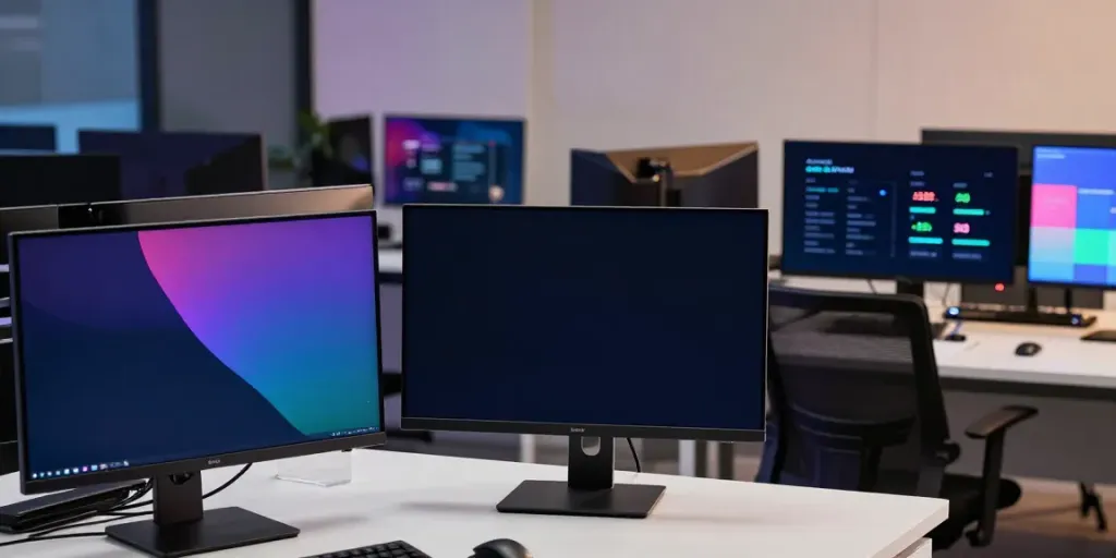 Discover cheap .co.uk renewal options in a modern tech workspace.