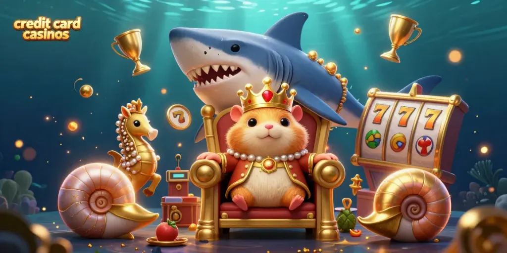 Engage at top credit card casinos with joyful slot themes and dynamic gameplay elements.