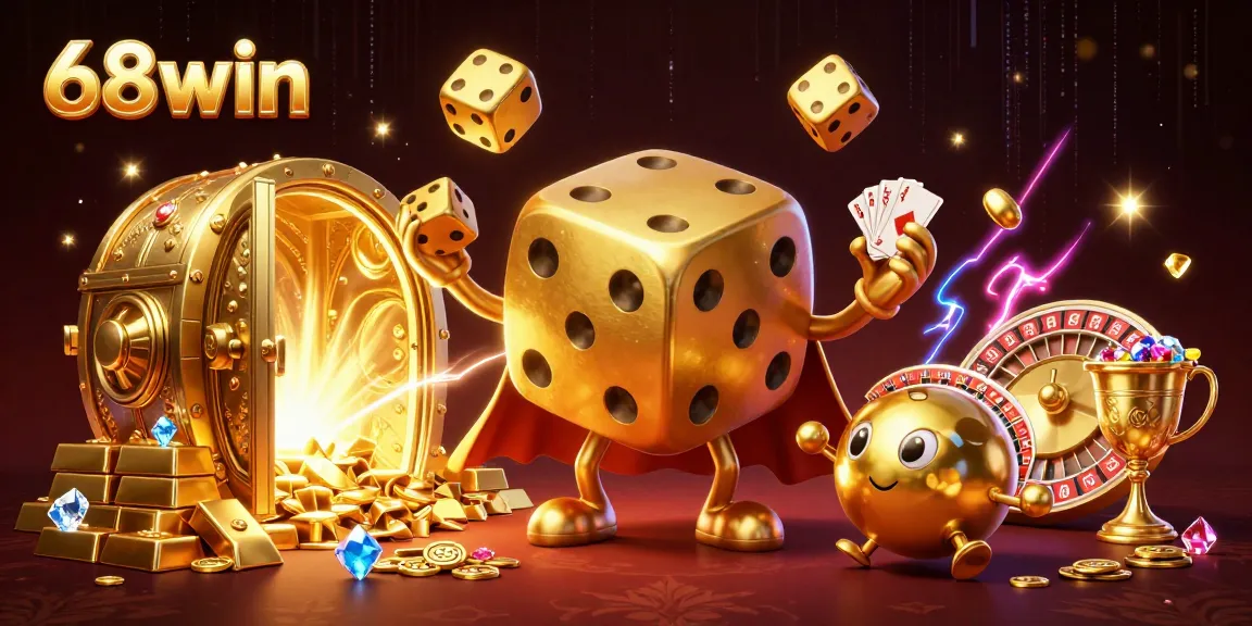 Experience thrilling wins at 68win with exciting gameplay and vibrant casino visuals.