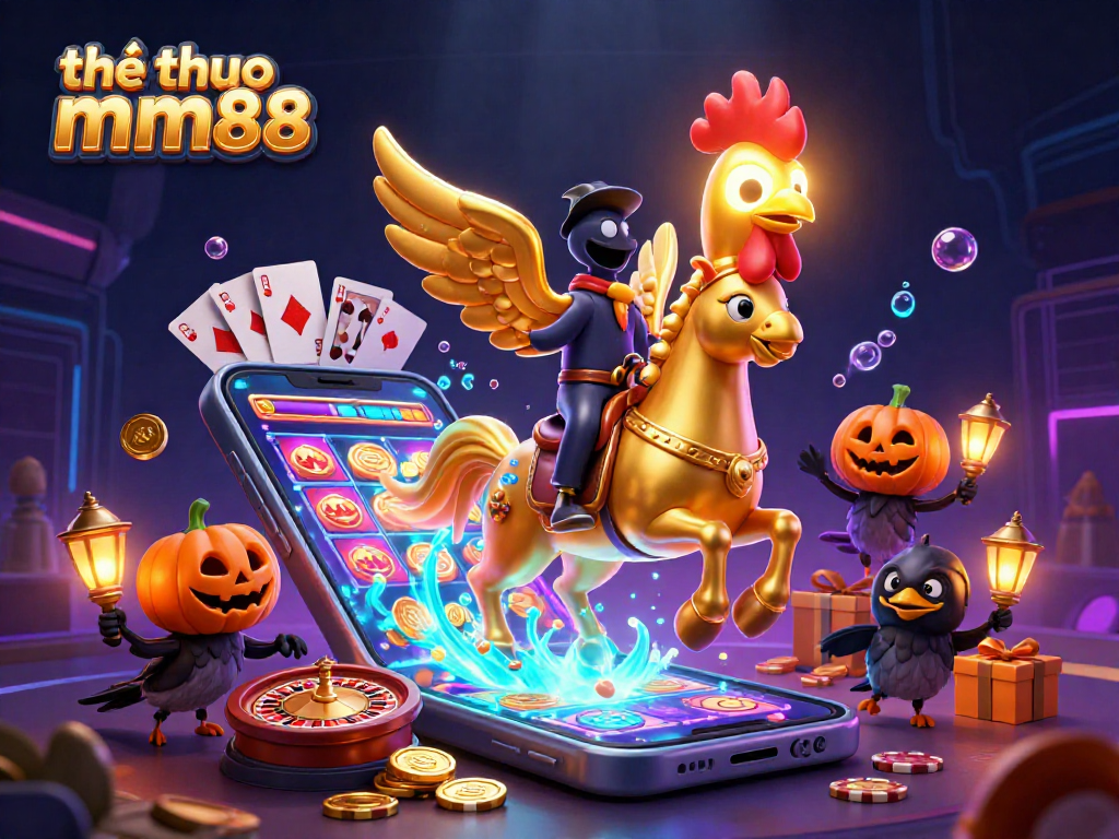 Experience thrilling sports betting action with thể thao mm88 in a vibrant casino scene filled with gaming excitement.